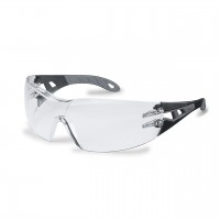 Защитные очки UVEX Феос, для нефтегазовой промышленности, черный/серый