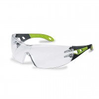 Защитные очки UVEX Феос, черный/зеленый