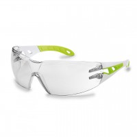 Защитные очки UVEX Феос s, белый/зеленый