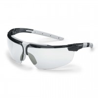 Защитные очки UVEX Ай-3, для нефтегазовой промышленности, черный/светло-серый