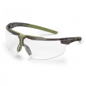 Защитные очки UVEX Ай-3, черный/зеленый