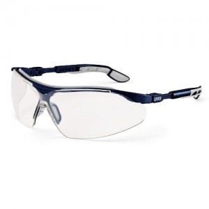 Защитные очки UVEX Ай-во, защита от запотевания, синий/серый