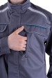 Куртка ТУРБО SAFETY летняя серая мужская (минпромтог)