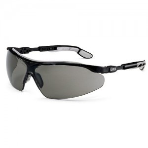 Защитные очки UVEX Ай-во, солнцезащитный фильтр, черный/серый