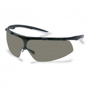 Защитные очки UVEX Супер фит, солнцезащитный фильтр, черный/белый
