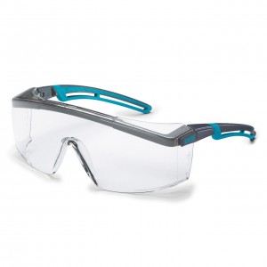 Защитные очкиUVEX Астроспек 2.0, защита от запотевания, черный синий