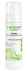 Пенка для мытья и ухода за телом, серия CARE, торговой марки «ЛАЙФСИЗ»