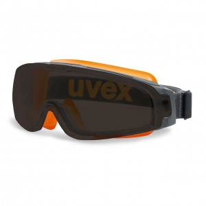 Защитные очки UVEX Ю-Соник, серый/оранжевый