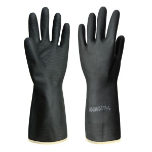 Перчатки технические кислотощелочестойкие АЗРИХИМ К50Щ50 тип 1 (КЩС)