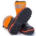Зимние специализированные сапоги в индустриальном стиле «NEO BOOTS» Midi оранжевые