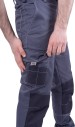 Брюки ТУРБО SAFETY летние серые мужские (минпромторг)
