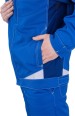 Куртка ТУРБО SAFETY летняя синяя мужская (минпромторг)