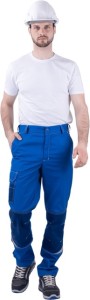 Брюки ТУРБО SAFETY летние синие мужские (минпромторг)