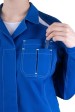 Халат ТУРБО SAFETY летний синий женский (минпромторг)