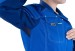 Халат ТУРБО SAFETY летний синий женский (минпромторг)