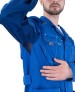 Халат ТУРБО SAFETY летний синий мужской (минпромторг)