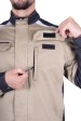 Куртка ТУРБО SAFETY летняя бежевая мужская (минпроторг)