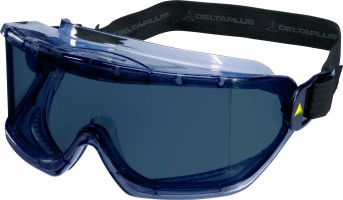 Защитные очки GALERAS SMOKE  затемненные с непрямой вентиляцией