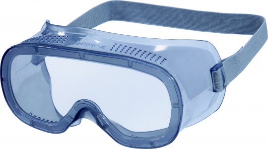 Защитные очки MURIA 1 прозрачные поликарбонатные закрытые с прямой вентиляцией