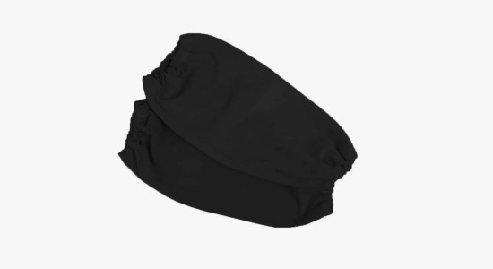 Нарукавники спилковые черные (Минпромторг)