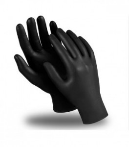 Перчатки ЭКСПЕРТ (DG-023) нитрил, цвет черный